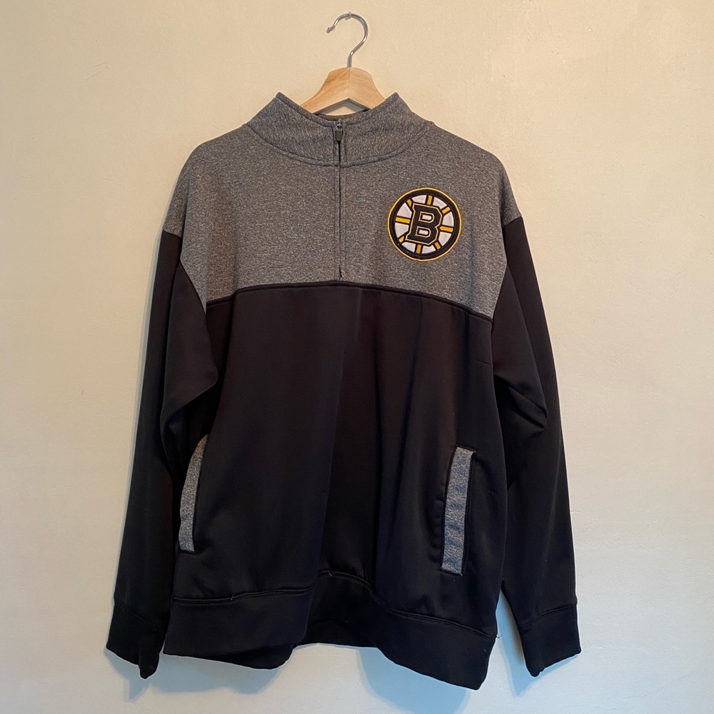 Boston Bruins quarter zip